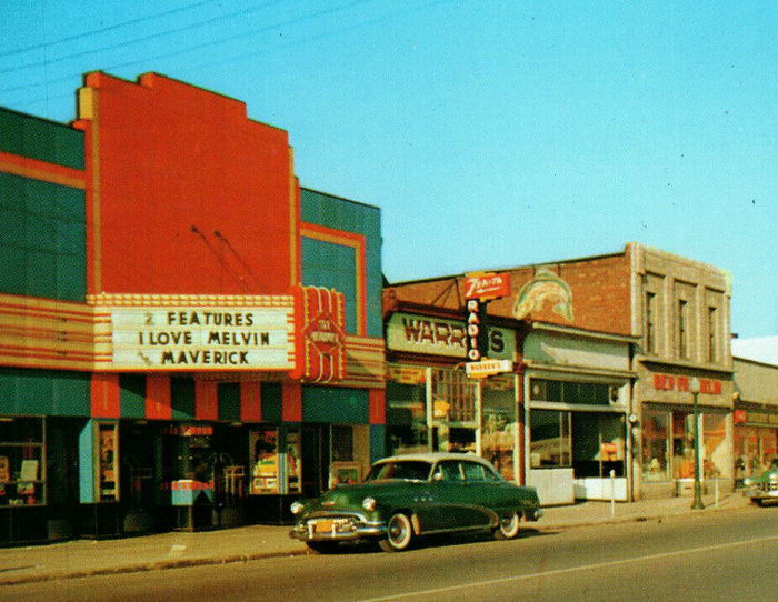 Show Theatre - Old Postcard Photo (newer photo)